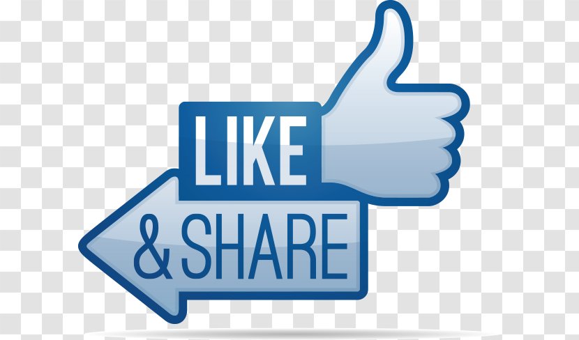 Facebook Like Button Share Icon Clip Art - Thumb Signal Transparent PNG