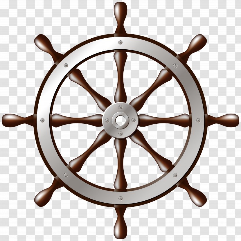 Ship's Wheel Clip Art - Boat - Ship Transparent PNG
