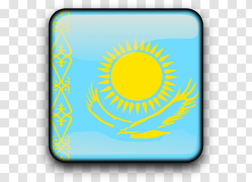 Flag Of Kazakhstan National Kyrgyzstan Transparent PNG