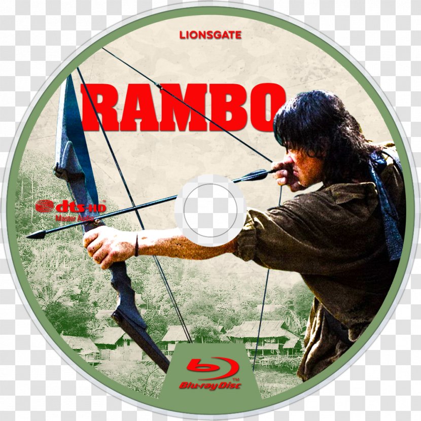 Blu-ray Disc John Rambo Compact Film Transparent PNG