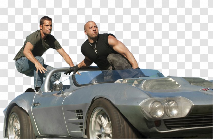 Dominic Toretto Brian O'Conner Mia The Fast And Furious Film - Paul Walker - Vin Diesel Transparent PNG