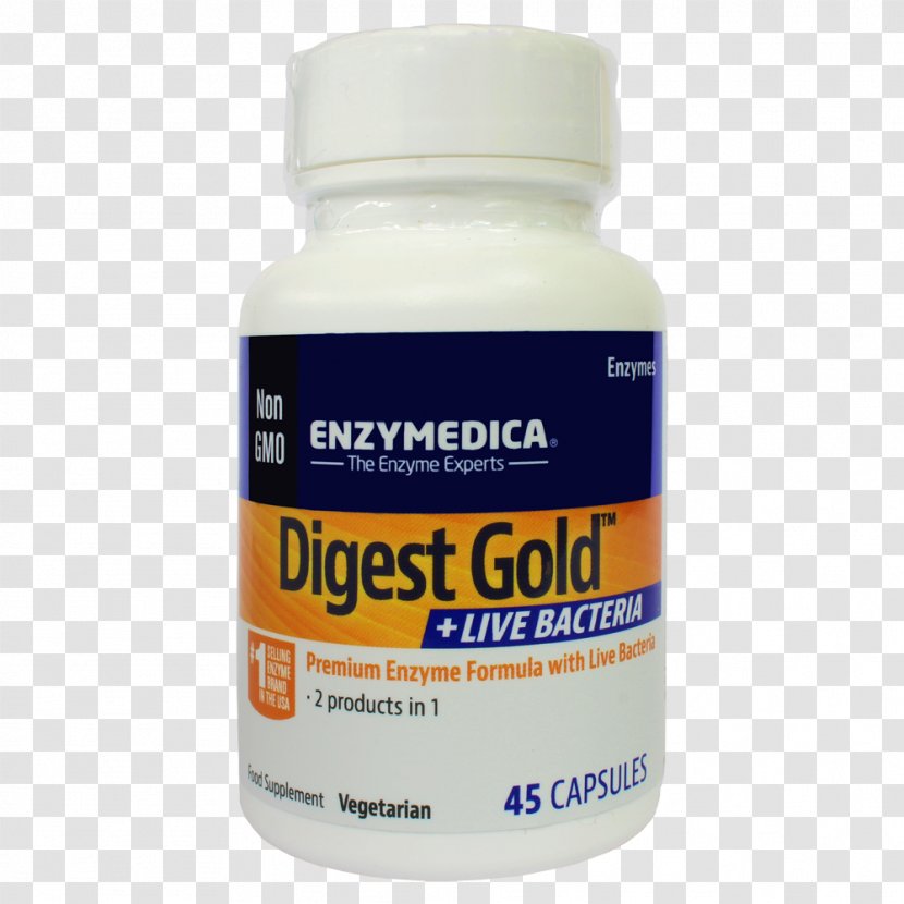 Dietary Supplement Digestion Capsule Enzyme Probiotic Transparent PNG