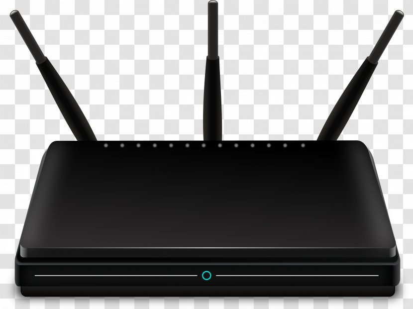 Wireless Router Wi-Fi Clip Art - Access Points Transparent PNG