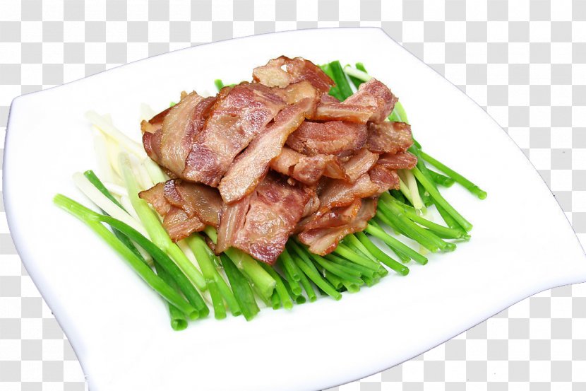 Twice Cooked Pork Meat Bacon Food Pickling - Recipe - Maggi Roll Pancakes Transparent PNG