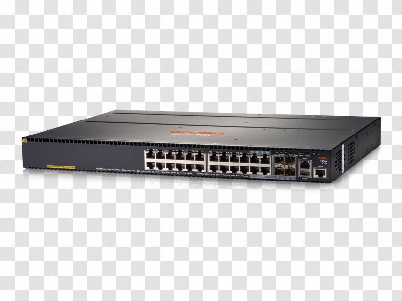 Hewlett-Packard Network Switch Aruba Networks Power Over Ethernet Gigabit - Port - Hewlett-packard Transparent PNG