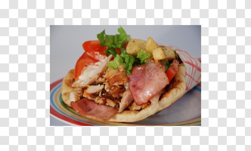 Gyro Pita Kebab Souvlaki Falafel - Mediterranean Food - Breakfast Transparent PNG