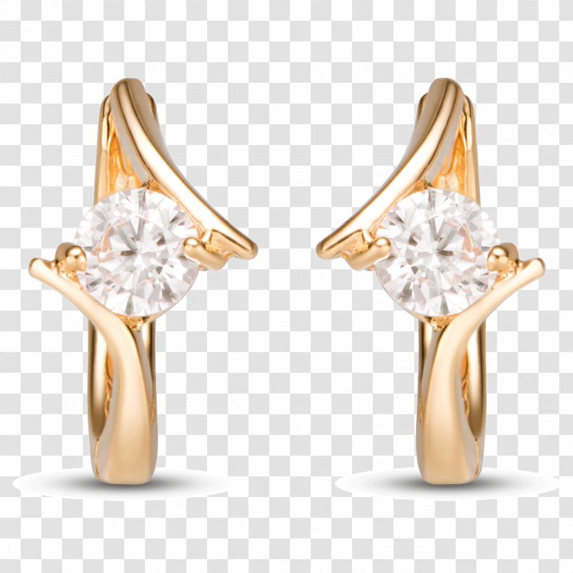 Earring Body Jewellery - Diamond Transparent PNG
