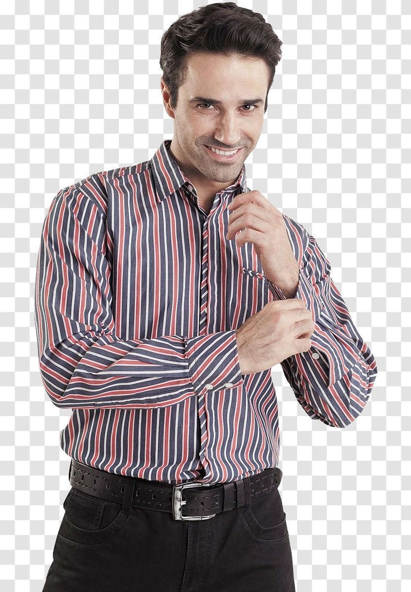 Dress Shirt T-shirt Clothing - Button - Image Transparent PNG