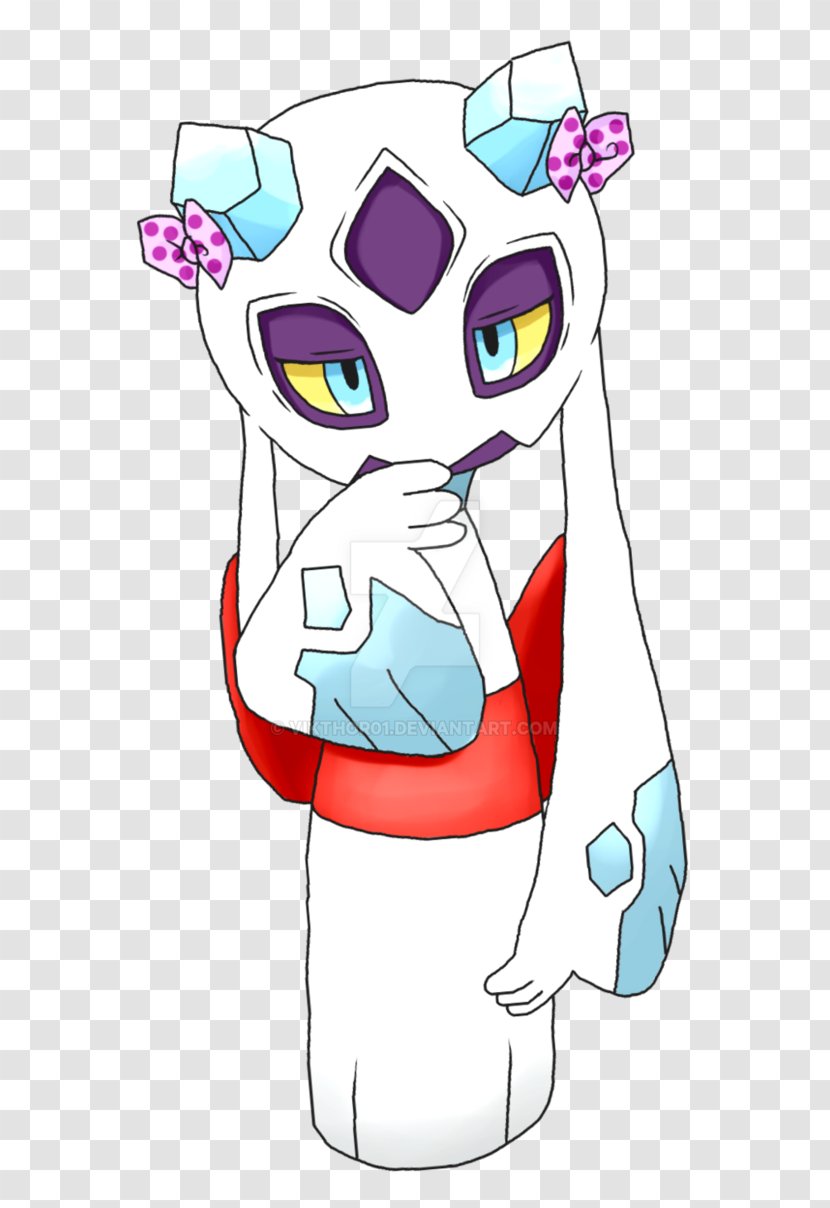 Froslass DeviantArt Cursed Body Glameow Drawing - Flower - Hability Transparent PNG