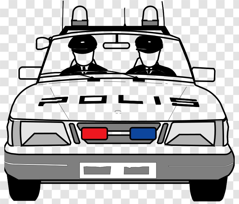 Police Car Officer - Saab Automobile Transparent PNG