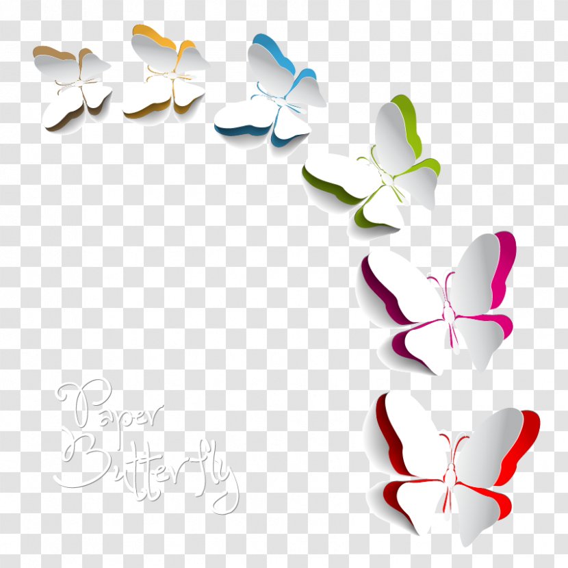 Idea Thought Joke - Drawing - Paper Butterfly Vector Art Transparent PNG