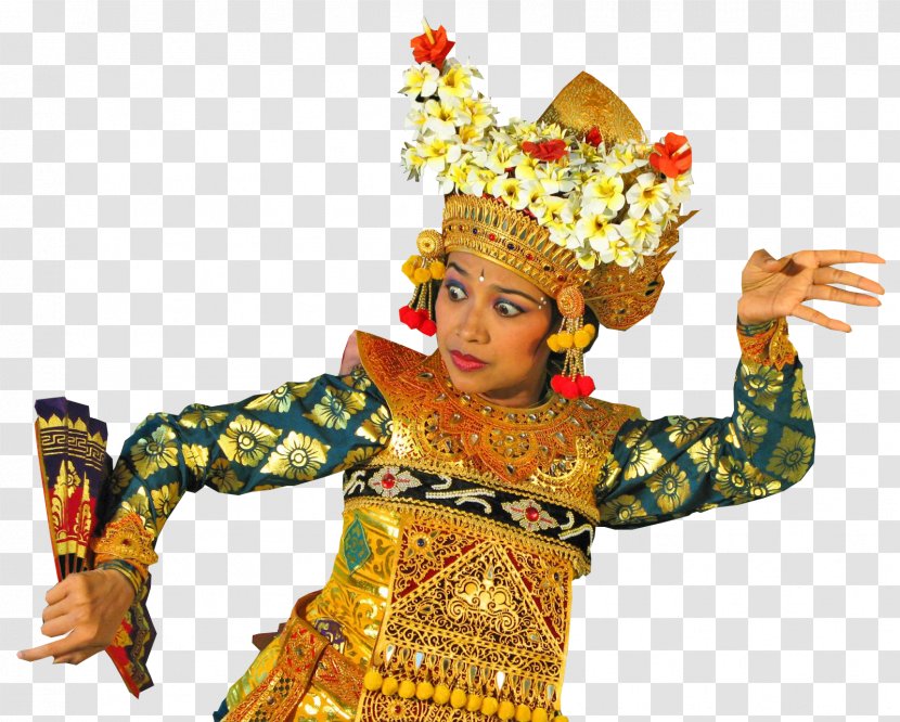 Balinese Dance Digital Painting Dancer - Pendet - Malaysian Kuala Lumpur Transparent PNG