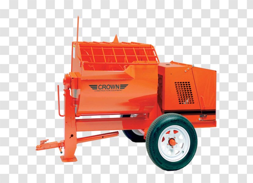 Cement Mixers Mortar Heavy Machinery Cubic Foot Architectural Engineering - Model Car - Concrete Mixer Transparent PNG
