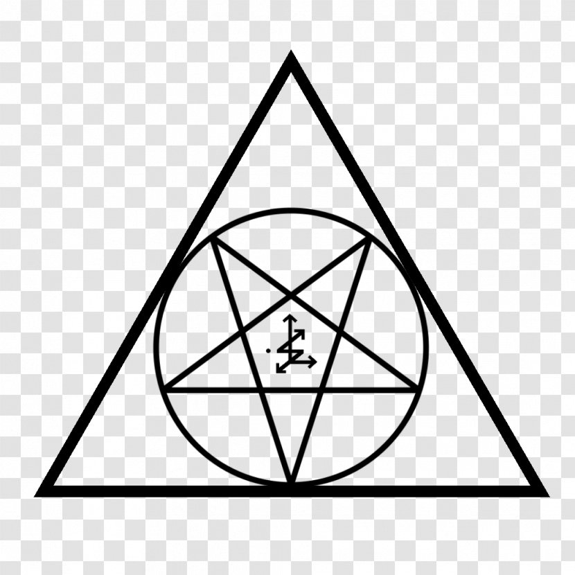 Lucifer Pentagram Satanism Sigil Of Baphomet - Pentacle - Traditional Games Transparent PNG