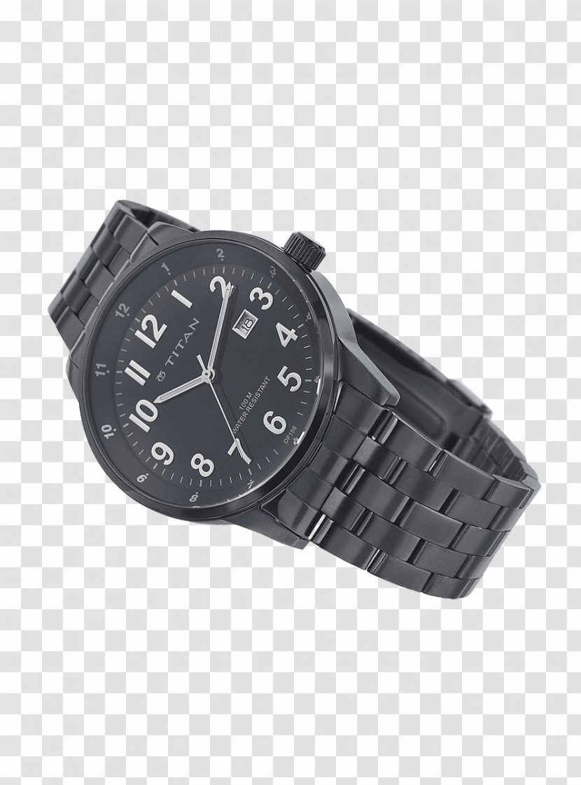 Watch Strap Metal Titanium Clock - Steel Transparent PNG