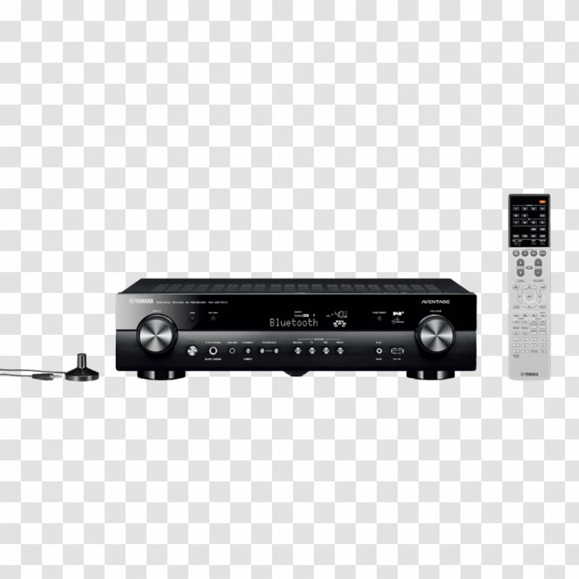 Yamaha RX-S601 AV Receiver RX-V483 Audio Corporation - Stereo Amplifier Transparent PNG