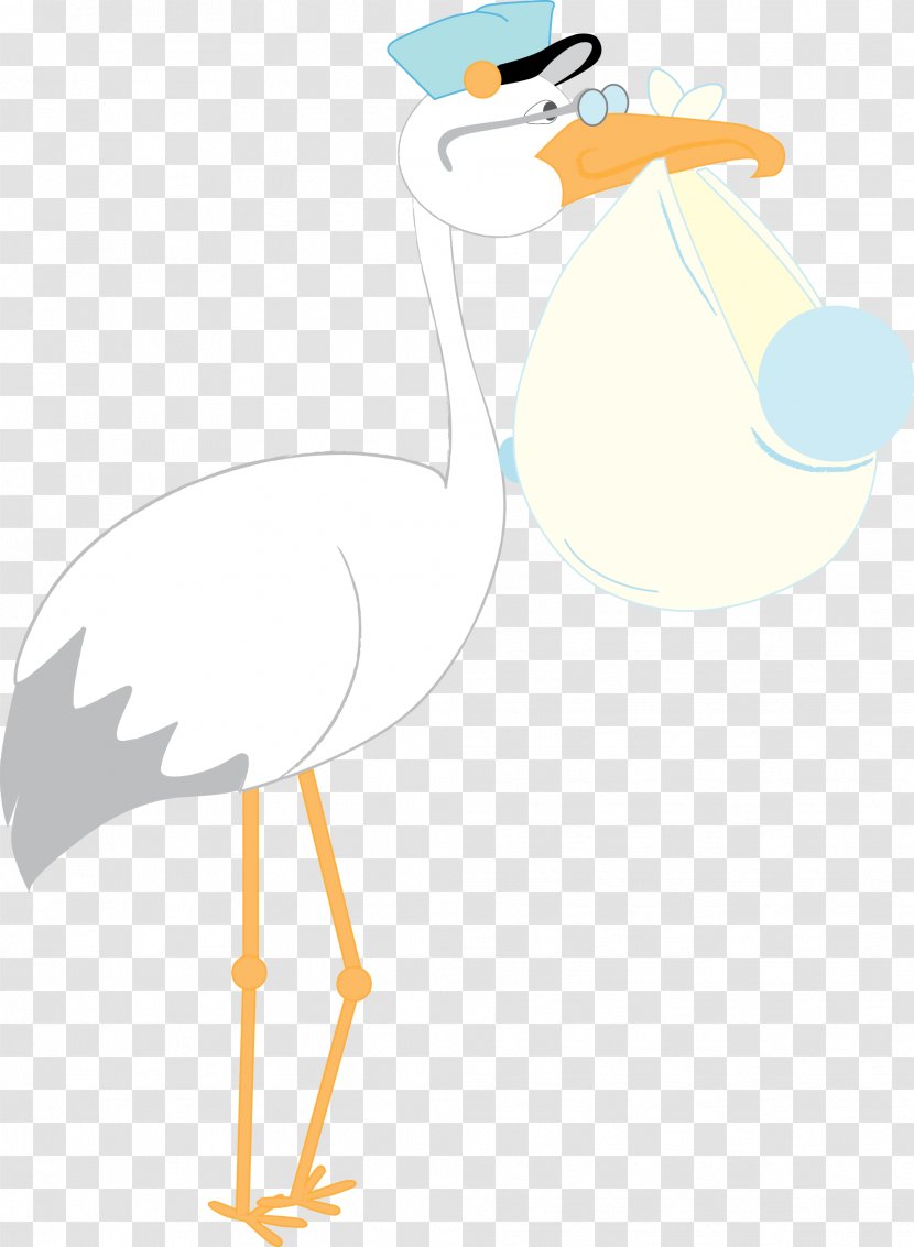 White Stork Infant Childbirth Clip Art - Cuteness Transparent PNG