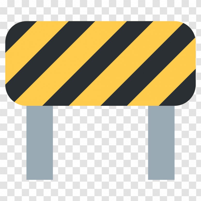 Emoji Architectural Engineering Sign Symbol - Yellow Transparent PNG