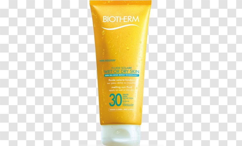 Sunscreen Lotion Factor De Protección Solar Skin Cream - Body Wash - Biotherm Transparent PNG