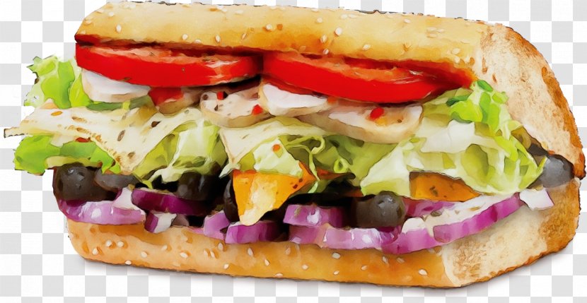 Junk Food Cartoon - Breakfast Sandwich - Greek Mediterranean Transparent PNG