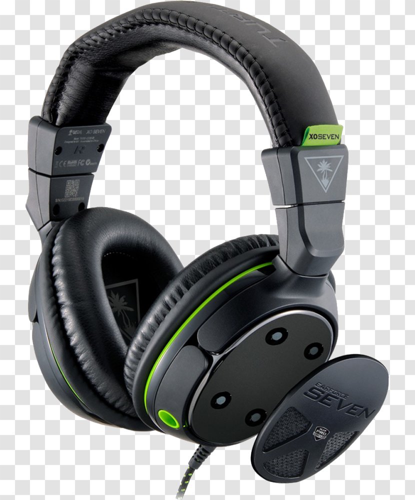 Turtle Beach Ear Force XO SEVEN Pro Corporation Headset Xbox One ONE - Plantronics Rig 500hx - Headphones Transparent PNG