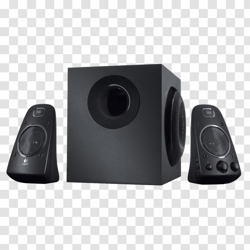 Logitech Z623 Computer Speakers Loudspeaker Dell THX Transparent PNG