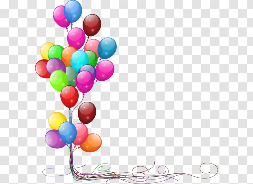 Balloon Birthday - Party Supply - Color Transparent PNG