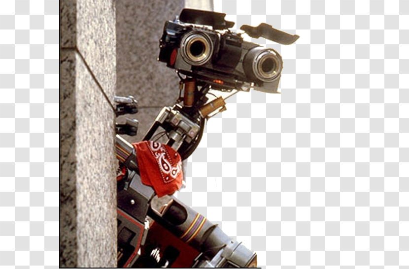 Johnny 5 Robot YouTube Sentience Film - Ally Sheedy - Robotics Transparent PNG