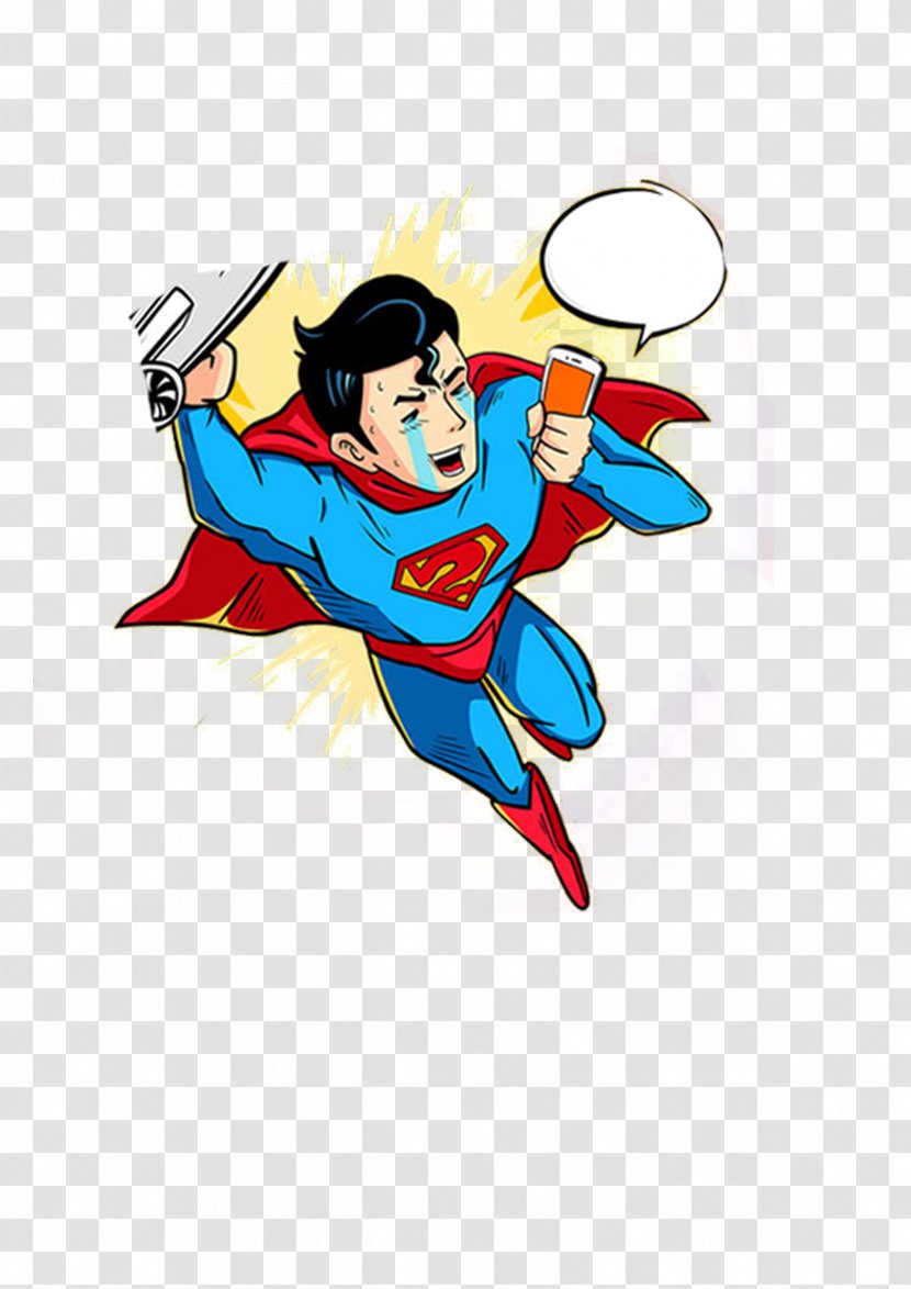 Clark Kent Clip Art - Coreldraw - Superman Play Phone Transparent PNG