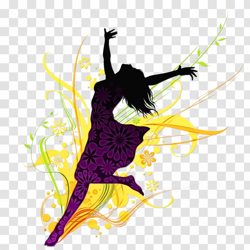 8 March Womens Day - Girl - Dancer Silhouette Transparent PNG