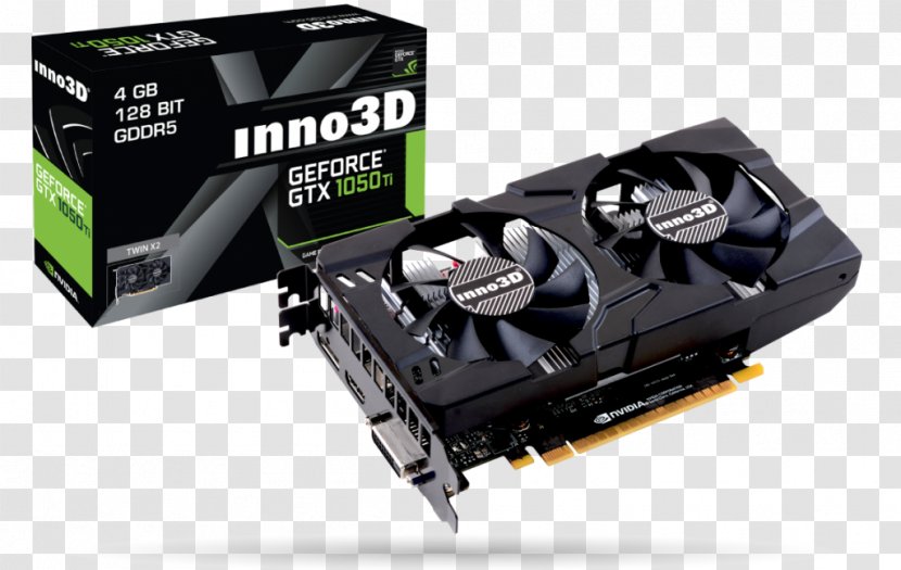 Graphics Cards & Video Adapters NVIDIA GeForce GTX 1050 Ti InnoVISION Multimedia Limited GDDR5 SDRAM - Nvidia Geforce Gtx - Dual Engine Core Transparent PNG