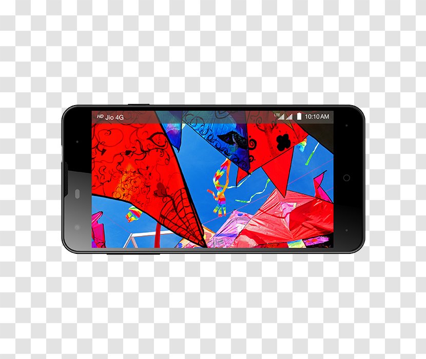 Mobile Phones LYF Smartphone Telephone - Lyf - Vibrant Flame Transparent PNG