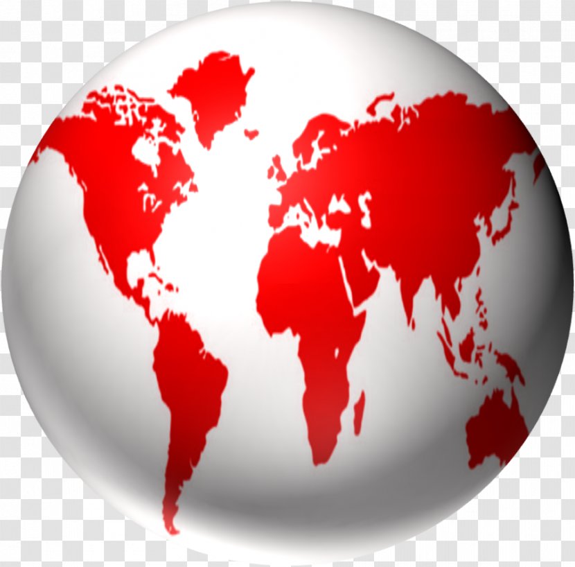 Ankara Foster City World Map Globe - Silhouette - Broken Point Transparent PNG