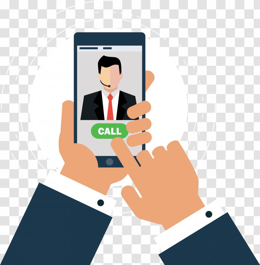 Jio Telephone Call Card Smartphone Telecommunication - Iphone - Click On The Phone Screen Gesture Transparent PNG
