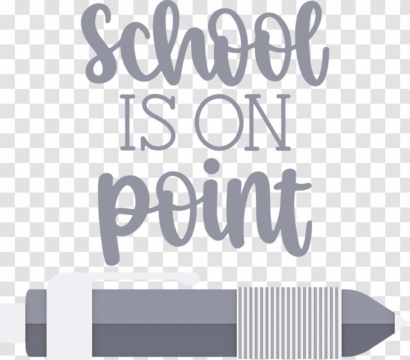 School Is On Point School Education Transparent PNG