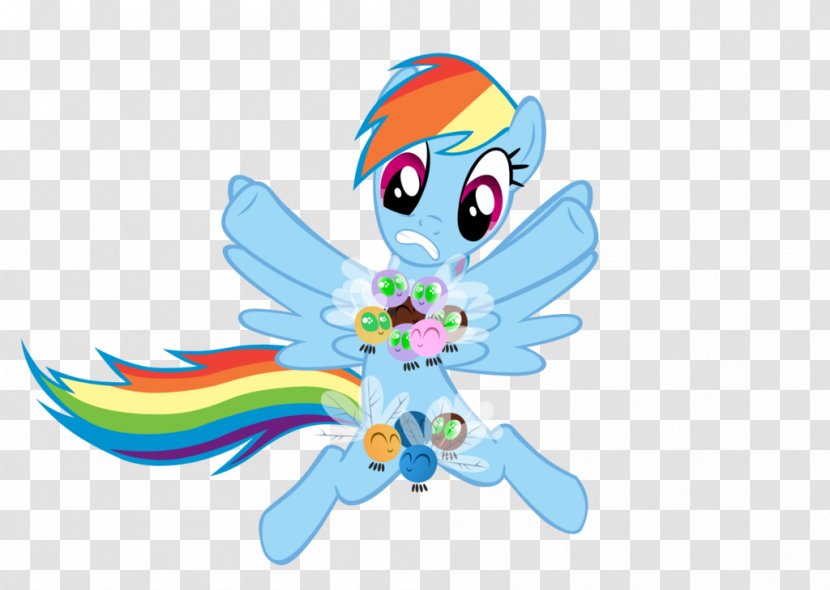 Rainbow Dash Pony Fluttershy Pinkie Pie Princess Cadance - Mythical Creature - My Little Transparent PNG