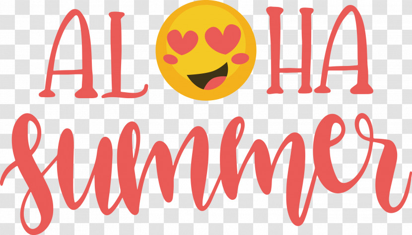 Aloha Summer Emoji Summer Transparent PNG