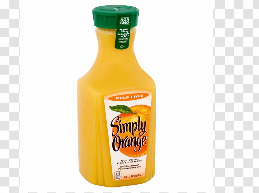 Simply Orange Juice Company Apple Fizzy Drinks - Nutrition - Mango Pulp Transparent PNG