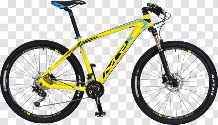 Electric Bicycle Mountain Bike Giant Bicycles Hardtail - Yellow Transparent PNG