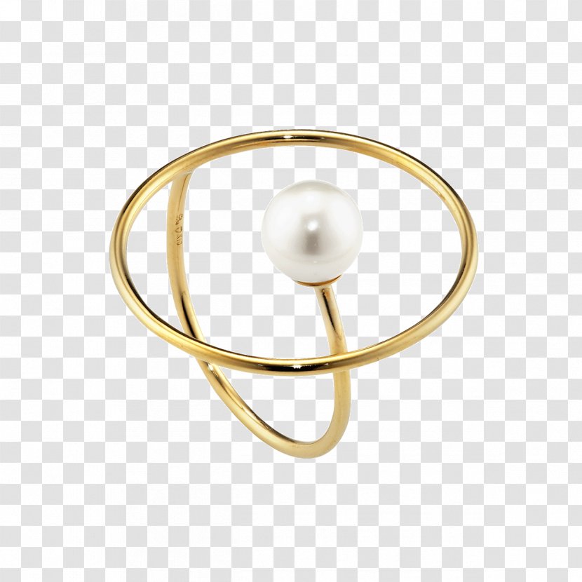 Pearl Earring Jewellery Gold - Tahitian - Ring Transparent PNG