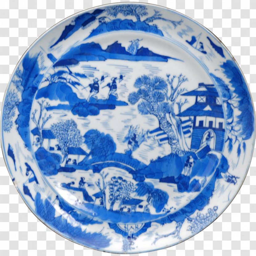 Blue And White Pottery Chinese Export Porcelain Ceramics - Tableware - Bowl Transparent PNG