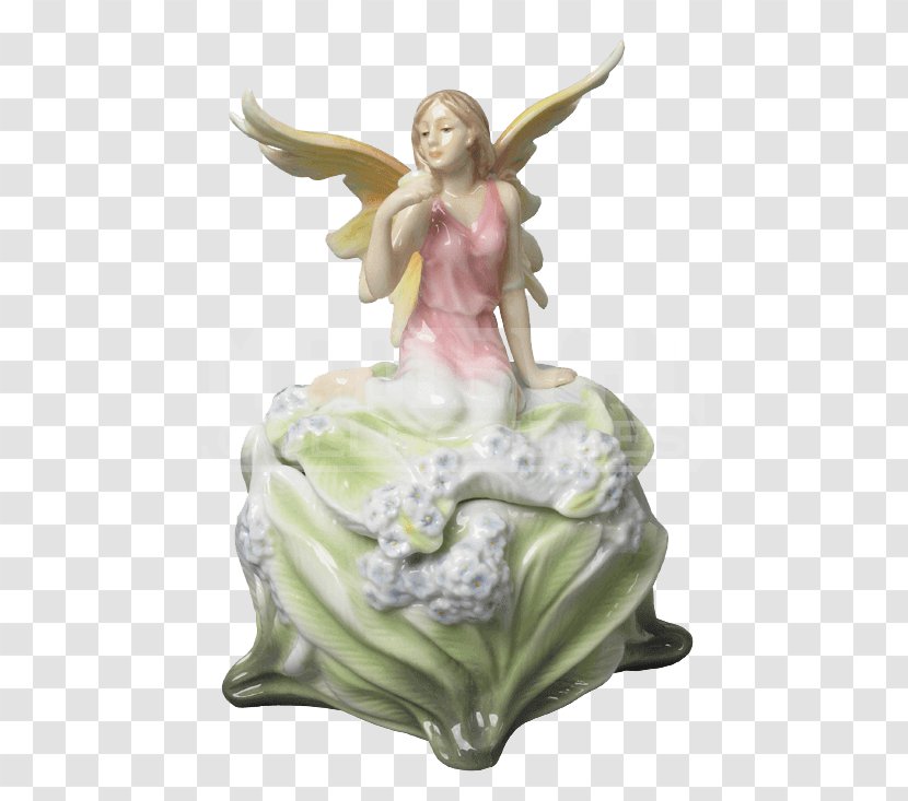 Figurine Statue Fairy Box Blue Bell Creameries - Mythical Creature Transparent PNG