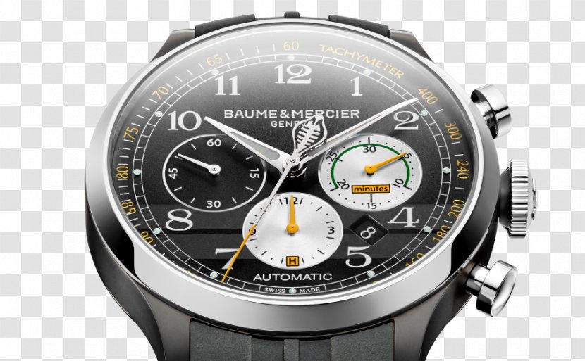 Automatic Watch Baume Et Mercier Chronograph AC Cobra Transparent PNG