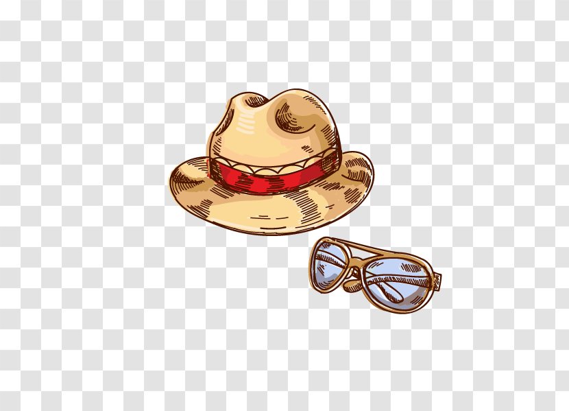 Cowboy Hat Sunglasses - Eyewear Transparent PNG