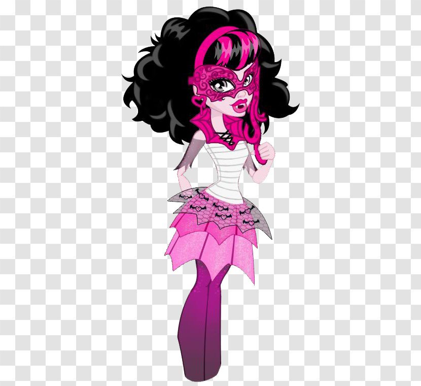 Draculaura Frankie Stein Monster High Clawdeen Wolf Mattel - Silhouette - 2D Art Transparent PNG