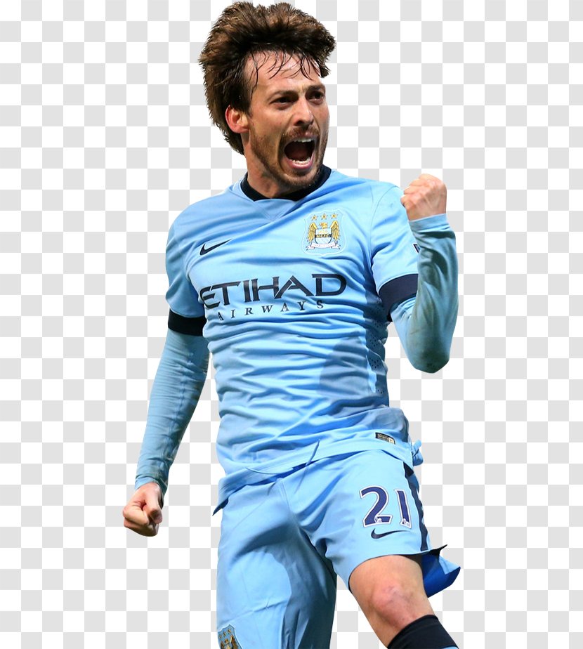 David Silva Rendering Jersey - Andres Iniesta Transparent PNG