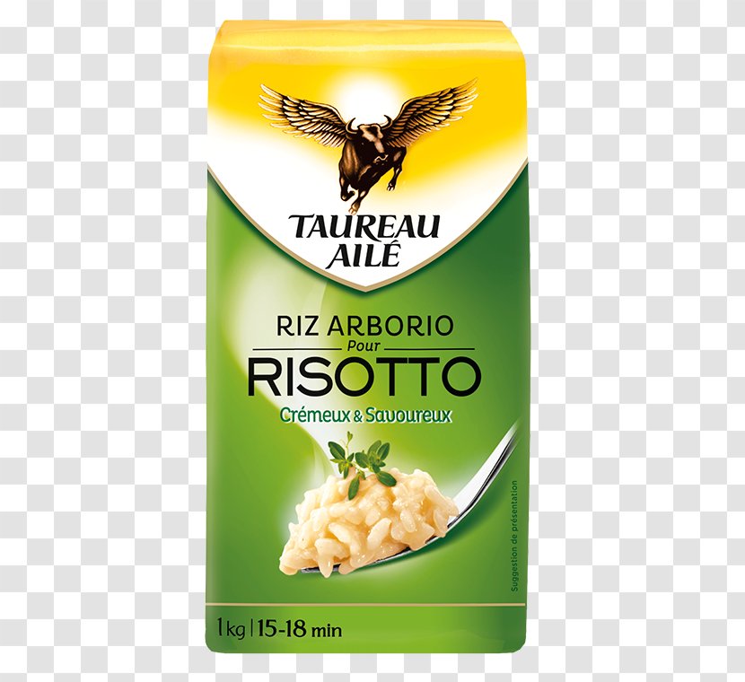 Arborio Rice Risotto Pasta Taureau Ailé - Starchy Foods Transparent PNG
