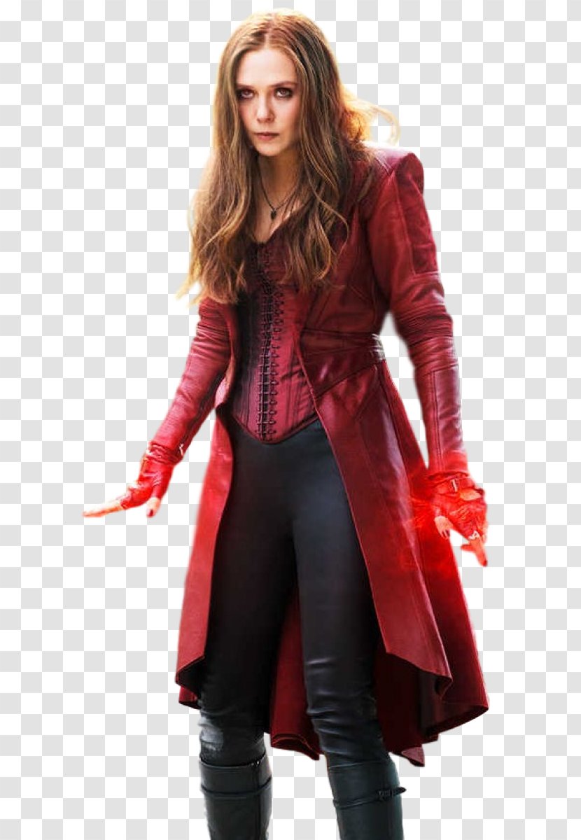 Elizabeth Olsen Wanda Maximoff Quicksilver Captain America: Civil War - Scarlet Witch Transparent PNG