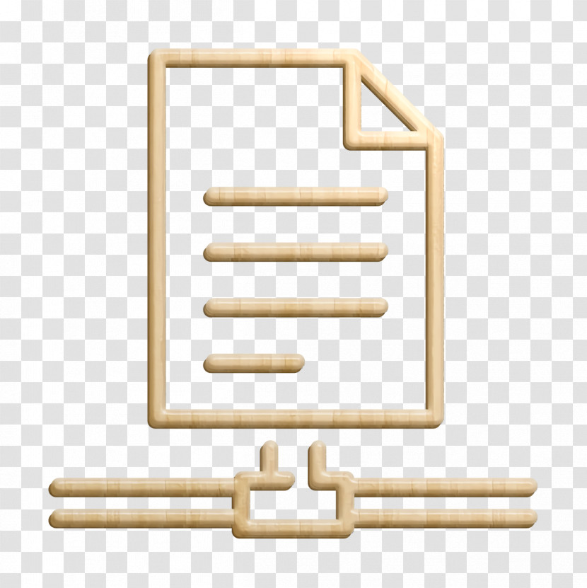 SEO And Online Marketing Elements Icon Document Icon Sharing Archives Icon Transparent PNG