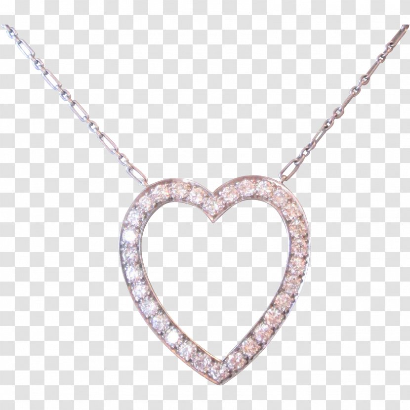 Necklace Tiffany & Co. Charms Pendants Carat Jewellery - Heart Transparent PNG